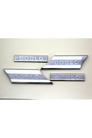 Fiat Doblo Krom İç Kapı Eşiği Takımı 2001-2006 Paslanmaz Çelik N11.7102