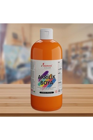 Turuncu Akrilik Boya 500 Gr