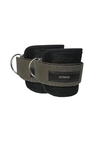 Spor Byfit Ayak Bilek Kayışı D-Ring Ağırlık Çekiş Aparatı - YEŞİL Yeşil