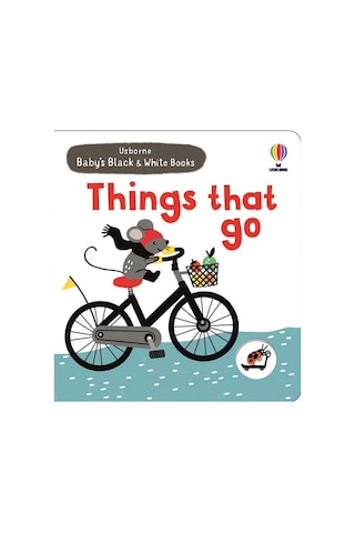 Usb - Baby's Black And White Books Things That Go Usb - Baby's Black And White Books Things That Go