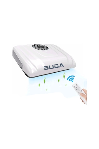 Suga Park Kliması Elektrikli Karavan Tavan Kliması - 9000btu - 12v-983 Çok Renkli