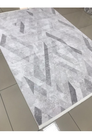 Merinos Halı Vista 76586 097 Serisi Triko Akrilik Salon Oturma Yatak Odası Halısı Gri