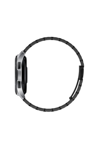 Galaxy Watch Uyumlu Seri 47mm/46mm/45mm/44mm/43mm/42mm/41mm Kordon Kayış Band Modern Fit 20mm Black - 600wb24980
