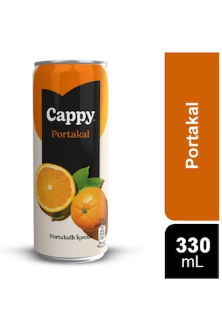 Cappy Portakallı İçecek 330 Ml X 12 Adet