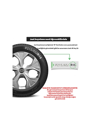 Renault Megane 14'' Inc Uyumlu Takım Jant Kapağı Tnc008