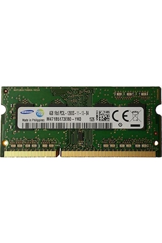 Samsung M471B5173EB0-YK0 4GB DDR3 1600 MHz SODIMM Notebook Bellek Samsung M471B5173EB0-YK0 4GB DDR3 1600 MHz SODIMM Notebook Bellek