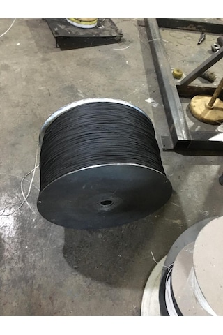 Pvc Kaplı İnce Bağteli Klips Siyah 17 Cm Kesilmiş 500 Gram