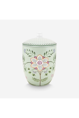 Pip Studio Yeşil Porselen Saklama Kabı 1500 Ml