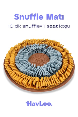 Vantuzlu Snuffle Mat Snuffle Ve Yalama Egzersizi Bir Arada