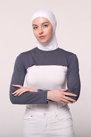 Altobeh Sıfır Yakalı Boyunluklu Kolluk Füme Çok Renkli