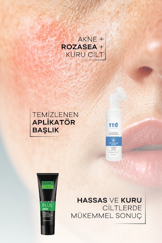 Tto Aplikatörlü Yüz Temizleme Köpüğü 200 ML + Dermodicos Plus Krem 30 ML