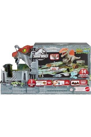 Jurassic World Crushivores Serisi Kafes Oyun Seti Htp71