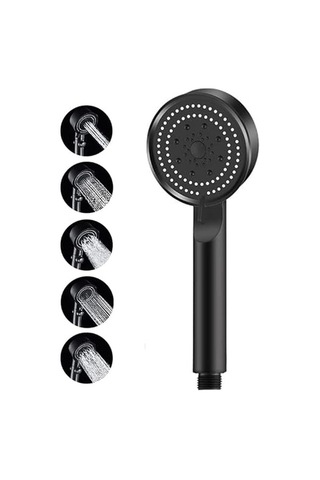 Turbo Duş Başlığı,5 Fonksiyonlu Ayarlanabilir Su Akımı,yüksek Basınçlı El Duşu, Handshower,masaj Ve Spa Etki Çok Renkli