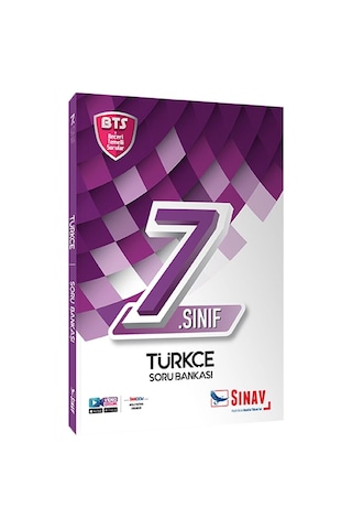7.Sınıf Türkçe Soru Bankası- Sınav Dergisi Yayınları