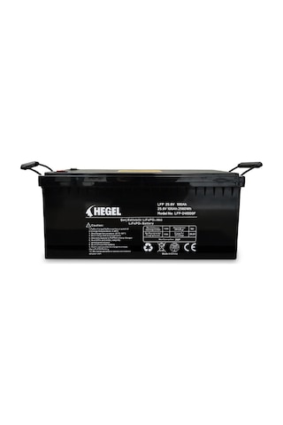 Hegel Lifepo4 Lityum Akü 100ah 25.6v