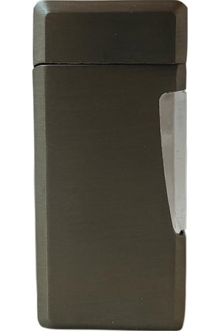 Tek Torch Pürmüz/mum Alev Gunmetal Puro Çakmağı