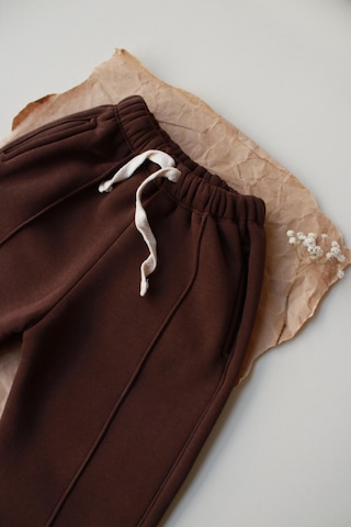 Kahverengi Polarlı Eşofman Altı Kahverengi