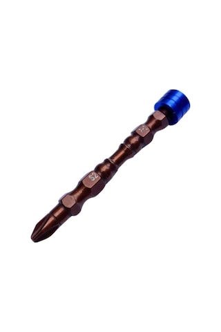 Çift Yönlü Z2 65mm S2 Çeliği Mıknatıs Uçlu Bits Uç 1 Adet Çelik Matkap Ucu Tornavida Ucu Vidalama Ucu