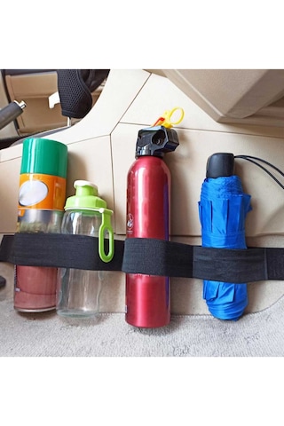 Lastik Bagaj Düzenleyici Bagaj İçi Yangın Tüpü Sabitleme 4 Adet