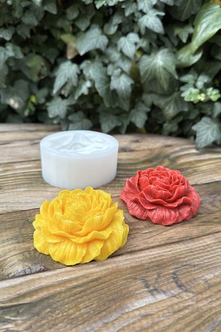 Şakayık Mum Kalıbı ( Silikon )