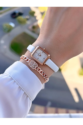 Daniel Klein 18 Mm Mini Kasa Retro Vintage Deri Kordon 2 Yıl Garantili Kadın Kol Saati 10862.4