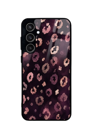 Samsung Uyumlu Galaxy S23 Fe Kılıf Kamera Lens Korumalı Desenli Silikon Üstün Koruma Ogaa Kahverengi