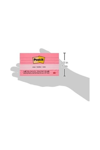 Ayrex Yapışkanlı Not Kağıtları Neon Renkler 76 X 127 Mm 5 Blok, Çok Renkli