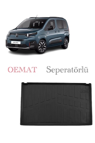 Citroen Berlingo Bagaj Havuzu Seperatörlü