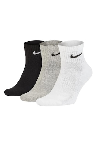 Nike Unisex Spor Çorap - Everyday Cushioned Ankle - Sx7667-964 Çok Renkli