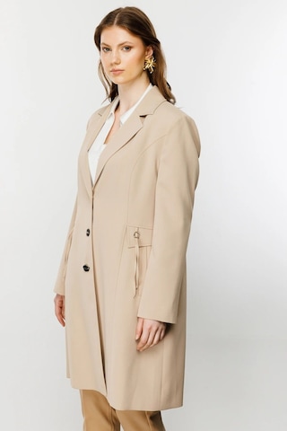 Ekol Minimalist Midi Pardesü: Günlük & İş Stilleri İçin Oversized Camel