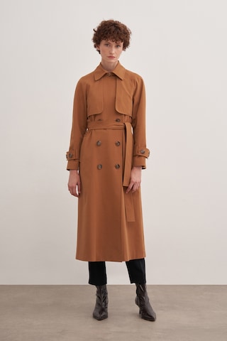 Aker 24aw07165111 Küçük Beden Trençkot 24aw07165111 124 Taba Taba