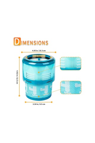 Yson G5 İçin Filtre Değişimi 2'li Paket Geliştirilmiş Temizlik