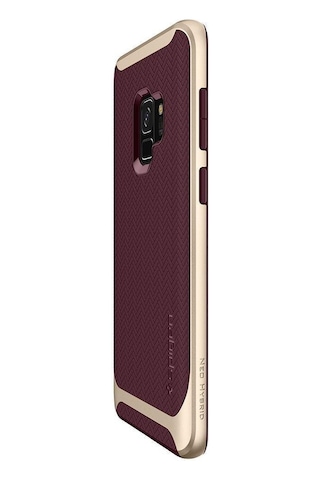 Spigen Galaxy Uyumlu S9 Kılıf Neo Hybrid Burgundy