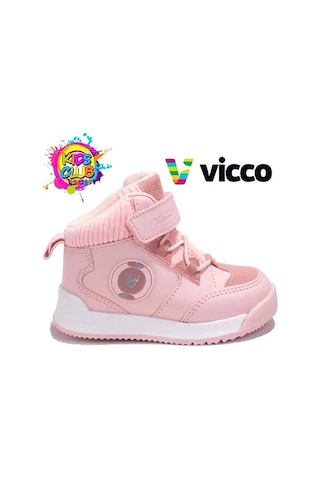 Vicco Hippi 946.p24k.413 Termo Kaymaz Taban Cırtlı Çocuk Bot Pudra Pudra