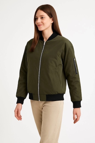 Bomber Mont Ceket - Haki - Haki