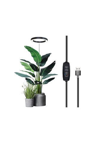 Skycity Bitki Büyüme Lambası - 72 Led Tam Spektrumlu, 10w Güç, 3/9/12 Saat Zamanlayıcı, 10 Seviye Aydınlatma Diğer