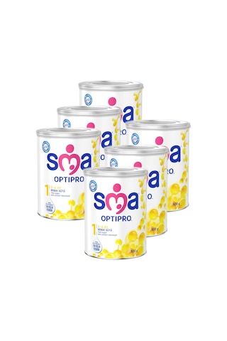Sma Optipro 1 Probiyotik Bebek Sütü 800 G 6 Adet