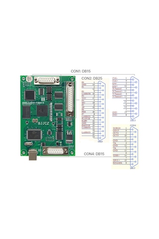 Ezcad Bjjcz Fiber Lazer Markalama Makinesi Kontrol Kartı