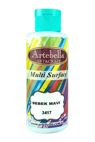 3417130 Artebella Multı Surface Boya 130Cc Bebek Mavi