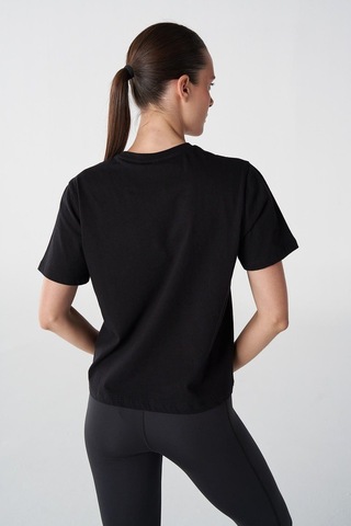 Hummel Kadın Kısa Kol T-shırt Hmlt-ıc Icona Regular T-shırt 911867 Siyah