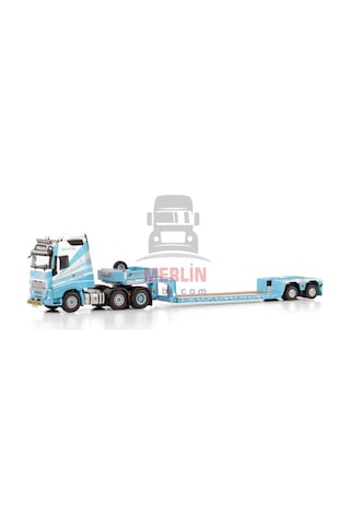 1/50 Cepelludo Volvo Fh5 6x2 Twın Steer Euro Px Low Loader - 2 Axle Lowbed