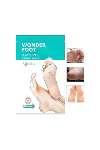 Wonder Foot Ayak Peeling Maskesi 50ml Ölü Deri Ve Çatlaklar İçin Soyulabilen Peeling Set