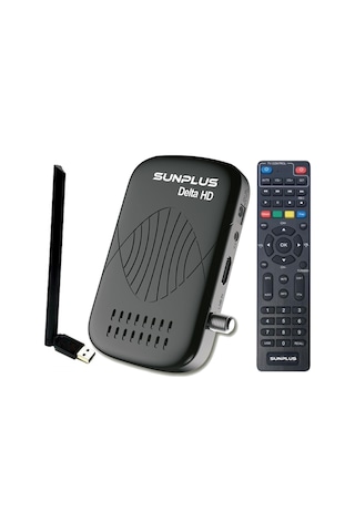 Sunplus Astra Delta Full Hd Çanaksız Uydu Alıcı Akıllı Kumanda