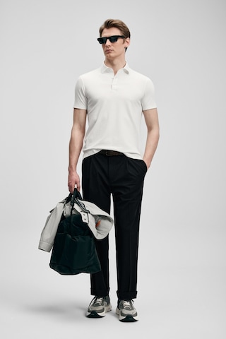 Lufian Jaxon Erkek Polo Yaka T-shirt 111040241 Beyaz