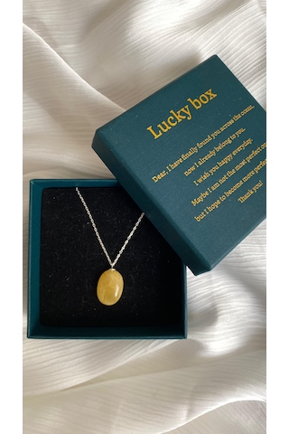 Sertifikalı Kehribar Yetişkin Kolye