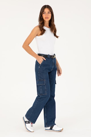 U.s. Polo Assn. Kadın Mavi Pantolon Jean 50282829-dn0022 Mıd Blue