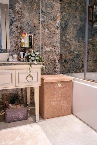 Keçe Kapaklı Kirli Çamaşır Sepeti - Çok Amaçlı Saklama Kutusu Mega Hurç Bej 55 X 41 X 30 Cm Bej