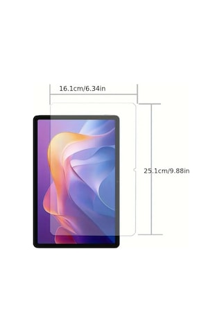 Xiaomi Redmi Pad 2 11 Inç İle Uyumlu Tam Koruma Nano Esnek Tablet Kırılmaz Ekran Koruyucu 3 Adet