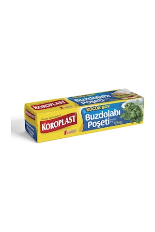 Koroplast Buzdolabı Poşeti Küçük Boy 48 x 40'lı 20 x 30 CM