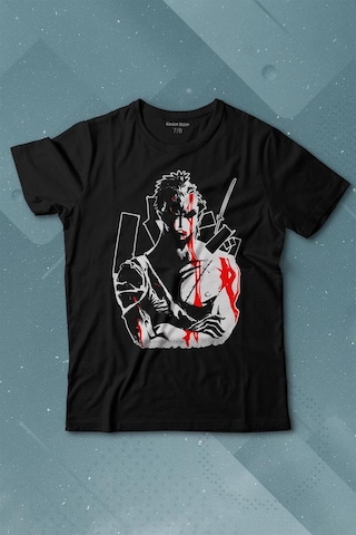 Kendim Seçtim One Piece Roronoa Zoro Poster Baskılı Tişört Çocuk T-shirt 001